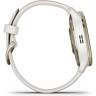 Часы GARMIN VENU 2 PLUS CREAM GOLD STAINLESS STEEL BEZEL WITH IVORY CASE AND SILICONE BAND 11136